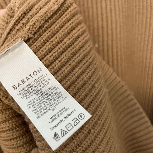 Aritzia Babaton Merino Wool Crew Neck Sweaterford Sweater Women's Size XS - Picture 6 of 8